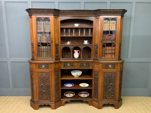 ARTS AND CRAFTS PERIOD WALNUT SIDEBOARD - ADDITIONAL PHOTO 1