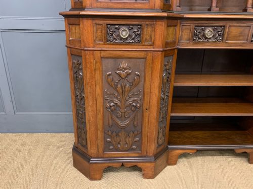 ARTS AND CRAFTS PERIOD WALNUT SIDEBOARD - ADDITIONAL PHOTO 2