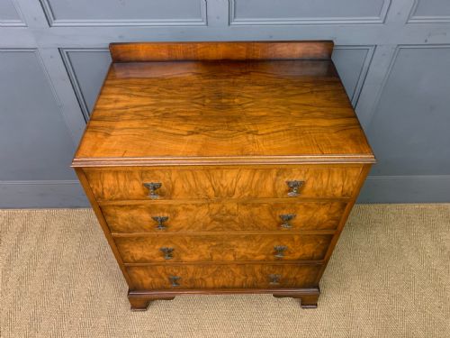 fig 2. Waring and Gillow Art Deco Burr Walnut Chest of Drawers