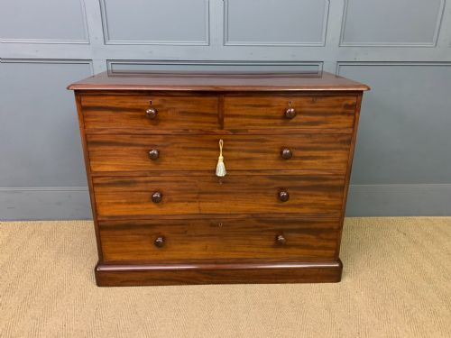 fig 1. Gillows Mahogany Chest of Drawers