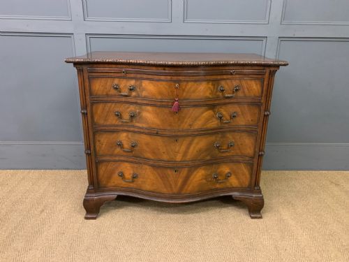 fig 1. Serpentine Chest of Drawers by Waring and Gillow