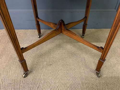fig 4. Inlaid Rosewood Table by Maple & Co.