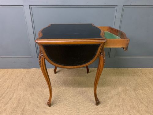 FRENCH WALNUT FLAP TABLE - ADDITIONAL PHOTO 8