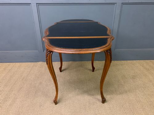 FRENCH WALNUT FLAP TABLE - ADDITIONAL PHOTO 16