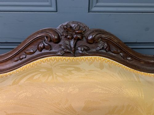 PAIR OF FRENCH ROSEWOOD FAUTEUILS - ADDITIONAL PHOTO 9