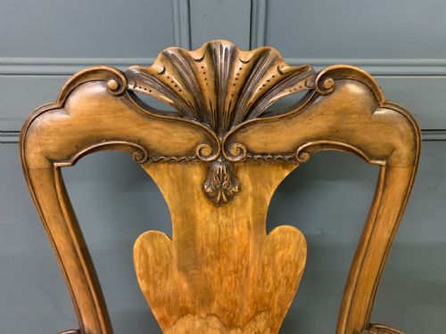 fig 4. Waring & Gillow Set of 8 Queen Anne Style Chairs