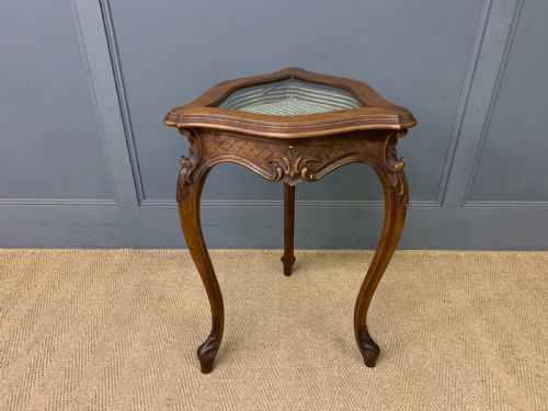 FRENCH WALNUT BIJOUTERIE TABLE - ADDITIONAL PHOTO 5