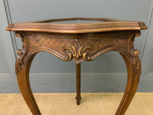FRENCH WALNUT BIJOUTERIE TABLE - ADDITIONAL PHOTO 6
