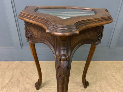 FRENCH WALNUT BIJOUTERIE TABLE - ADDITIONAL PHOTO 9