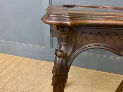 FRENCH WALNUT BIJOUTERIE TABLE - ADDITIONAL PHOTO 10