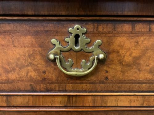 WARING GILLOW BURR WALNUT BOOKCASE - ADDITIONAL PHOTO 7