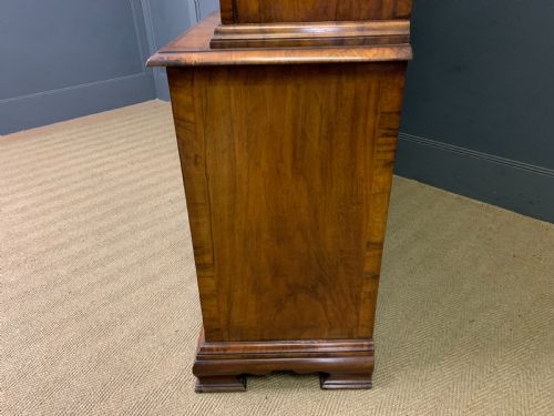 WARING GILLOW BURR WALNUT BOOKCASE - ADDITIONAL PHOTO 26