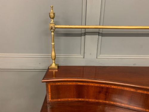 GEORGE III SERPENTINE FRONTED MAHOGANY SERVING TABLE - ADDITIONAL PHOTO 8