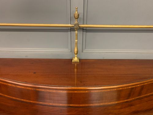 GEORGE III SERPENTINE FRONTED MAHOGANY SERVING TABLE - ADDITIONAL PHOTO 9