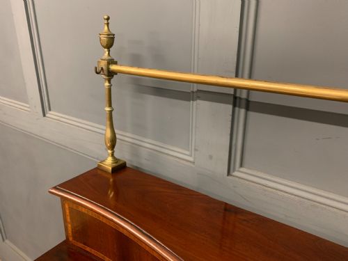 GEORGE III SERPENTINE FRONTED MAHOGANY SERVING TABLE - ADDITIONAL PHOTO 10
