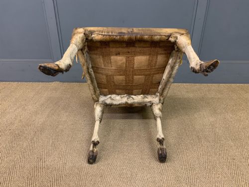 19TH CENTURY STAGS ANTLER ARMCHAIR - ADDITIONAL PHOTO 10