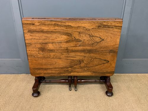 WILLIAM IV ROSEWOOD SUTHERLAND TABLE - ADDITIONAL PHOTO 2