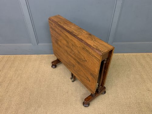 WILLIAM IV ROSEWOOD SUTHERLAND TABLE - ADDITIONAL PHOTO 7