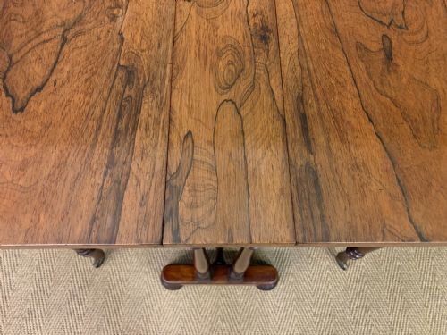 WILLIAM IV ROSEWOOD SUTHERLAND TABLE - ADDITIONAL PHOTO 13