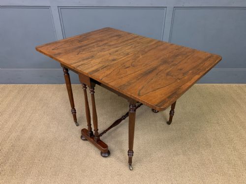 WILLIAM IV ROSEWOOD SUTHERLAND TABLE - ADDITIONAL PHOTO 15