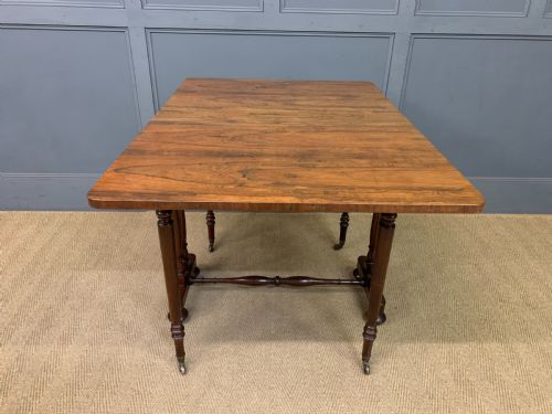 WILLIAM IV ROSEWOOD SUTHERLAND TABLE - ADDITIONAL PHOTO 16