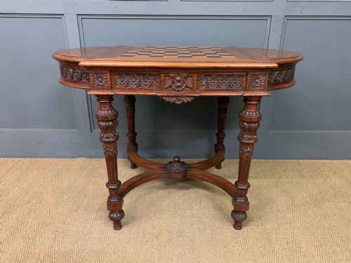 ANGLOINDIAN ROSEWOOD CHESS TOP TABLE - ADDITIONAL PHOTO 2
