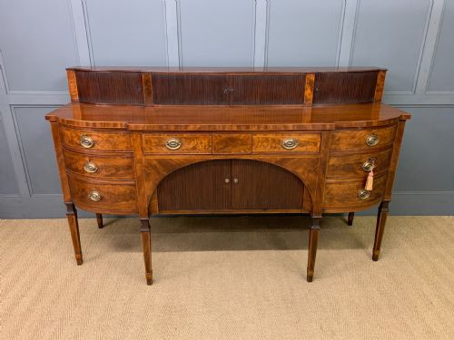 LARGE GEORGE III INLAID MAHOGANY SIDEBOARD - ADDITIONAL PHOTO 1