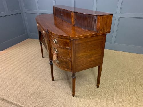 LARGE GEORGE III INLAID MAHOGANY SIDEBOARD - ADDITIONAL PHOTO 21