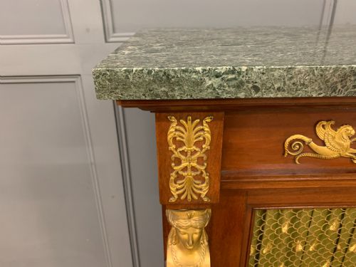 FRENCH EMPIRE MAHOGANY CHIFFONIER - ADDITIONAL PHOTO 5