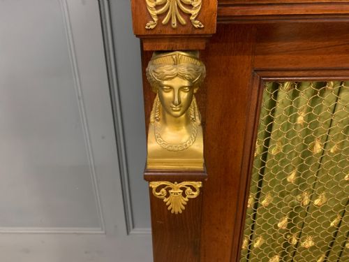 FRENCH EMPIRE MAHOGANY CHIFFONIER - ADDITIONAL PHOTO 6