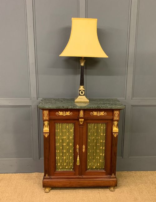 FRENCH EMPIRE MAHOGANY CHIFFONIER - ADDITIONAL PHOTO 19