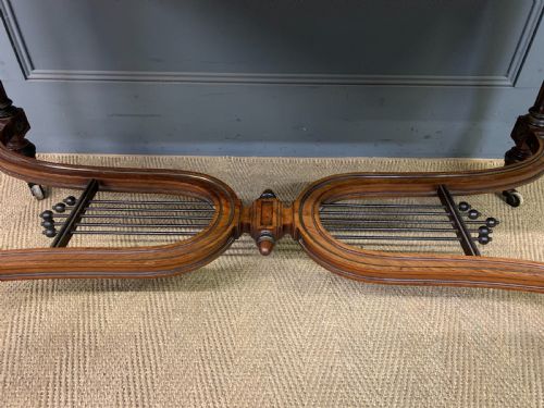 FRENCH MAHOGANY LIBRARY TABLE - ADDITIONAL PHOTO 7