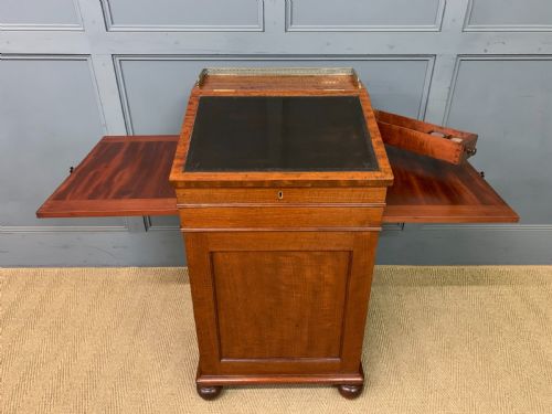 GILLOWS GEORGE IV MAHOGANY DAVENPORT - ADDITIONAL PHOTO 15