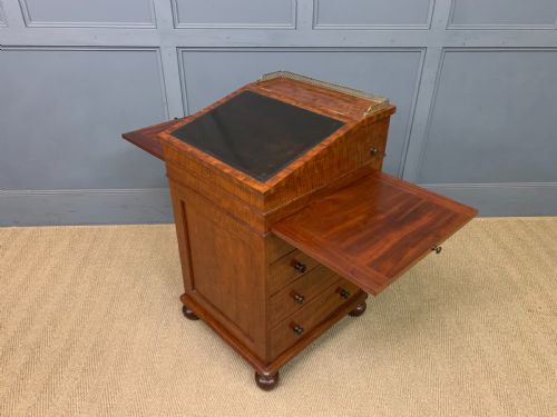 GILLOWS GEORGE IV MAHOGANY DAVENPORT - ADDITIONAL PHOTO 18