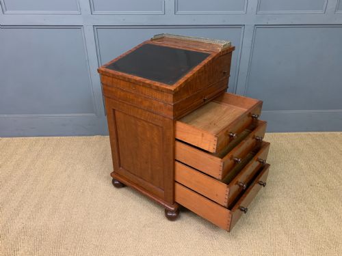 GILLOWS GEORGE IV MAHOGANY DAVENPORT - ADDITIONAL PHOTO 21