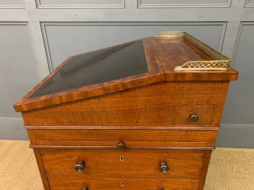 GILLOWS GEORGE IV MAHOGANY DAVENPORT - ADDITIONAL PHOTO 25