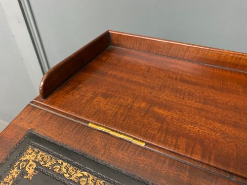 GILLOWS EARLY VICTORIAN MAHOGANY DAVENPORT - ADDITIONAL PHOTO 5