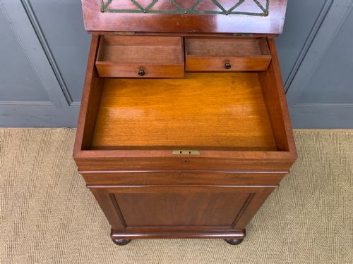 GILLOWS EARLY VICTORIAN MAHOGANY DAVENPORT - ADDITIONAL PHOTO 9