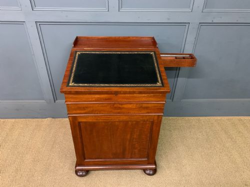 GILLOWS EARLY VICTORIAN MAHOGANY DAVENPORT - ADDITIONAL PHOTO 11