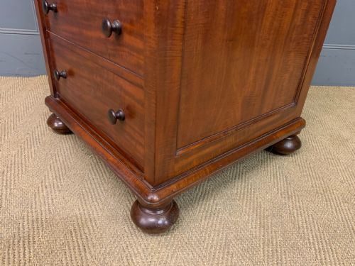 GILLOWS EARLY VICTORIAN MAHOGANY DAVENPORT - ADDITIONAL PHOTO 20