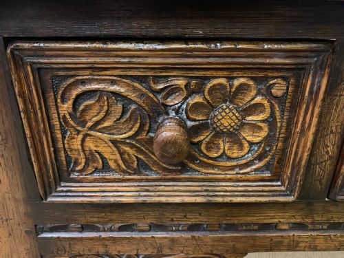 IPSWICH OAK DRESSING TABLE AND STOOL - ADDITIONAL PHOTO 15