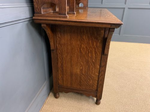 SHAPLAND AND PETTER ARTS AND CRAFTS OAK SIDEBOARD - ADDITIONAL PHOTO 19