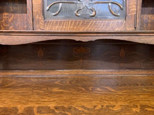 SHAPLAND AND PETTER ARTS AND CRAFTS OAK SIDEBOARD - ADDITIONAL PHOTO 21