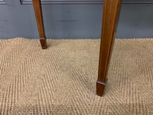 FINE QUALITY INLAID MAHOGANY CARD TABLE - ADDITIONAL PHOTO 11