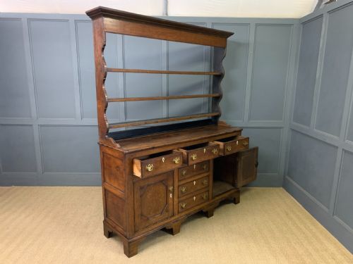 EARLY 19TH CENTURY WELSH OAK DRESSER - ADDITIONAL PHOTO 17