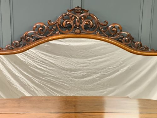 LARGE VICTORIAN BURR WALNUT LONDON QUALITY MIRROR BACK CHIFFONIER - ADDITIONAL PHOTO 6