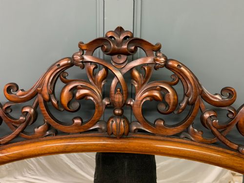 LARGE VICTORIAN BURR WALNUT LONDON QUALITY MIRROR BACK CHIFFONIER - ADDITIONAL PHOTO 12