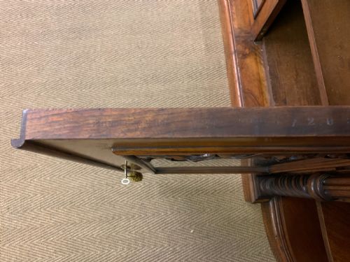 LARGE VICTORIAN BURR WALNUT LONDON QUALITY MIRROR BACK CHIFFONIER - ADDITIONAL PHOTO 16