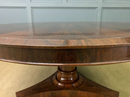 WILLIAM IV ROSEWOOD LOO TABLE - ADDITIONAL PHOTO 5