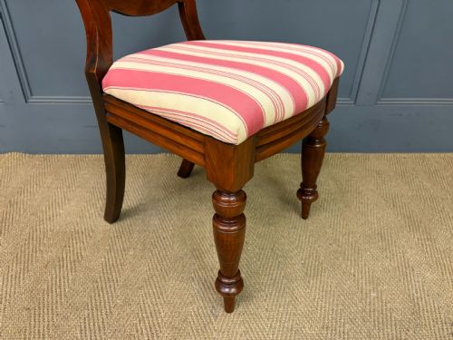 SET OF 10 VICTORIAN MAHOGANY DINING CHAIRS - ADDITIONAL PHOTO 10